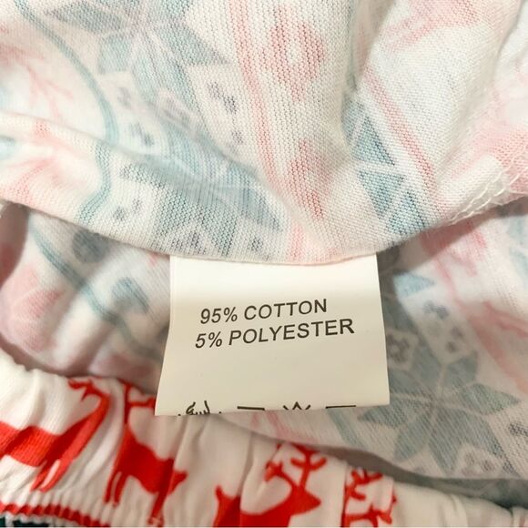 NWT Family Matching Christmas Pajama Set Dad Reindeer Snowflakes Jogger 3XL - Picture 6 of 11